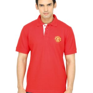 Manchester United Men Red Tshirt
