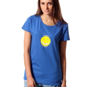 Tantra Women Blue Shopping T-shirt