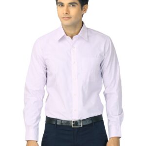 Mark Taylor Men Red & White Striped Shirt