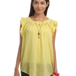 Vero Moda Women Yellow Tunic