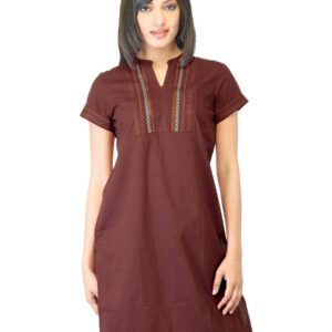 Folklore Women Maroon  Kurta