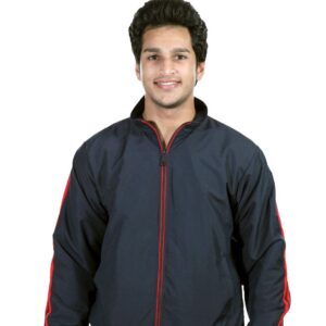 Reebok Navy Knit Rib Jacket