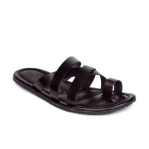 Arrow Men Black Sandals