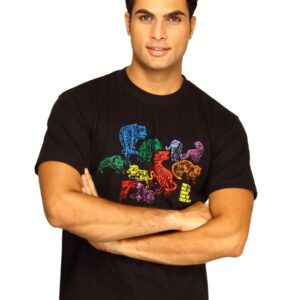 Tantra Men's Tiger Black T-shirt