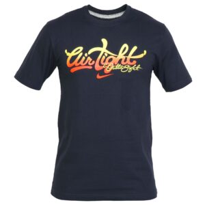 Nike Men AS Airtight Navy Blue Tshirts