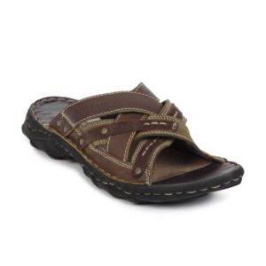 Red Tape Men Brown Sandals
