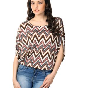 Tonga Women Brown & Beige Top