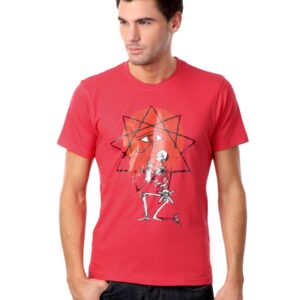 Myntra Men Red Prayer T-shirt
