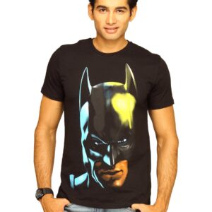 Batman Men's Batman Big Face Black T-shirt