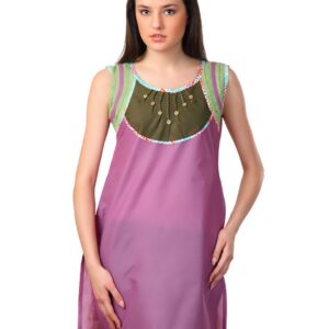 Span Women Lavender Kurta