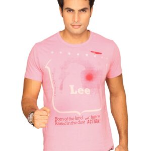 Lee Men's Medal Pink Granite T-shirt