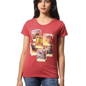 Lee Women Sherry Red Top