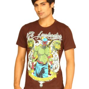 Guerrilla Men's Luchador Coffee T-shirt
