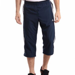 ADIDAS Men Navy Blue 3/4 Length Pants