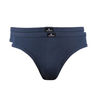 Jockey ELANCE Mens Blue Pack of two Briefs 1004