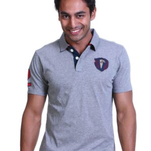 Basics Men Grey Tshirt