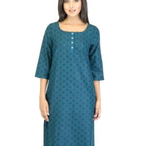 W Women Blue Kurta