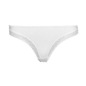 Jockey Lace Stretch White Bikini Brief