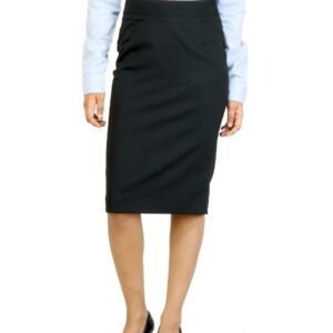 Arrow Women Solid Black Skirt