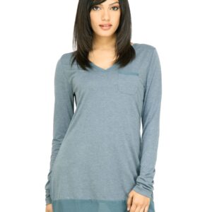 United Colors of Benetton Women Solid Grey Top