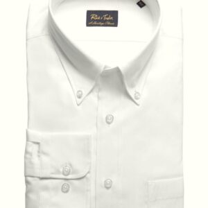 Reid & Taylor Men Solid White Shirts