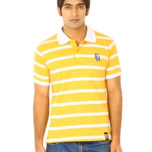 Flying Machine Men Yellow Polo Tshirts