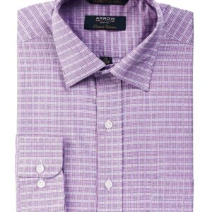 Arrow Men Check Purple Shirts