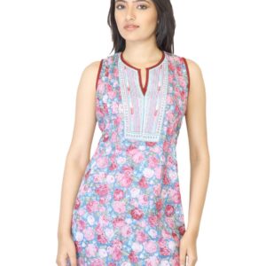 Aneri Women Juhi Blue Kurti