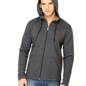Proline Men Solid Grey Sweatshirt