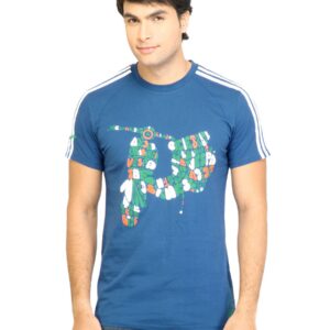 ADIDAS Originals Men Vespa Graphic Blue Tshirt