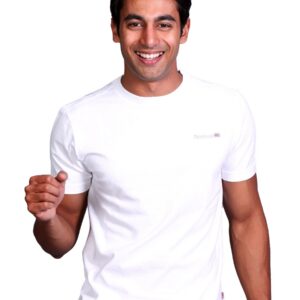 Reebok Men White T-shirt