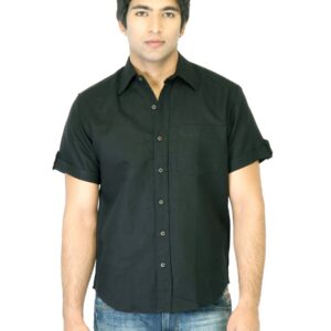 Mother Earth Men Black Shirt