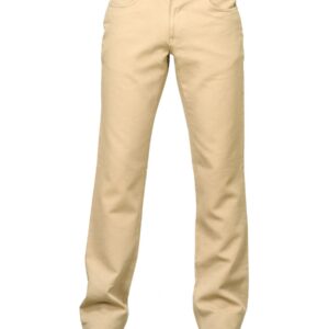 Scullers Men Rugged Chinos Beige Trousers