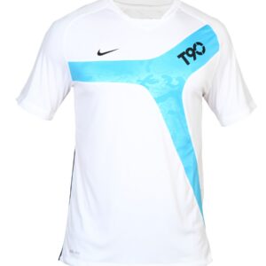 Nike Men's As T90 SS White Blue T-shirt