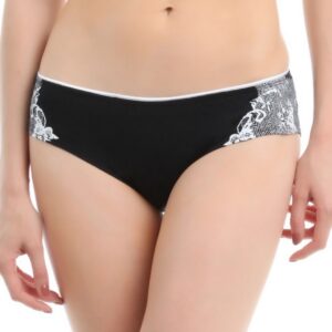 Heart 2 Heart Women Black Briefs H2H-10-2011