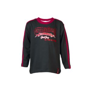 Gini and Jony Kids Boys Printed Black Sweatshirts