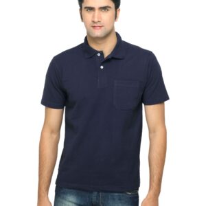 Proline Men Navy Polo T-shirt