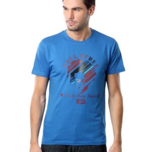 Myntra Men Soul Rebel Blue T-shirt