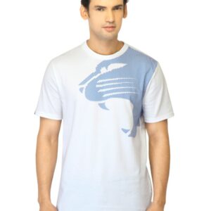 Puma Men Classic Graphic  White T-shirt