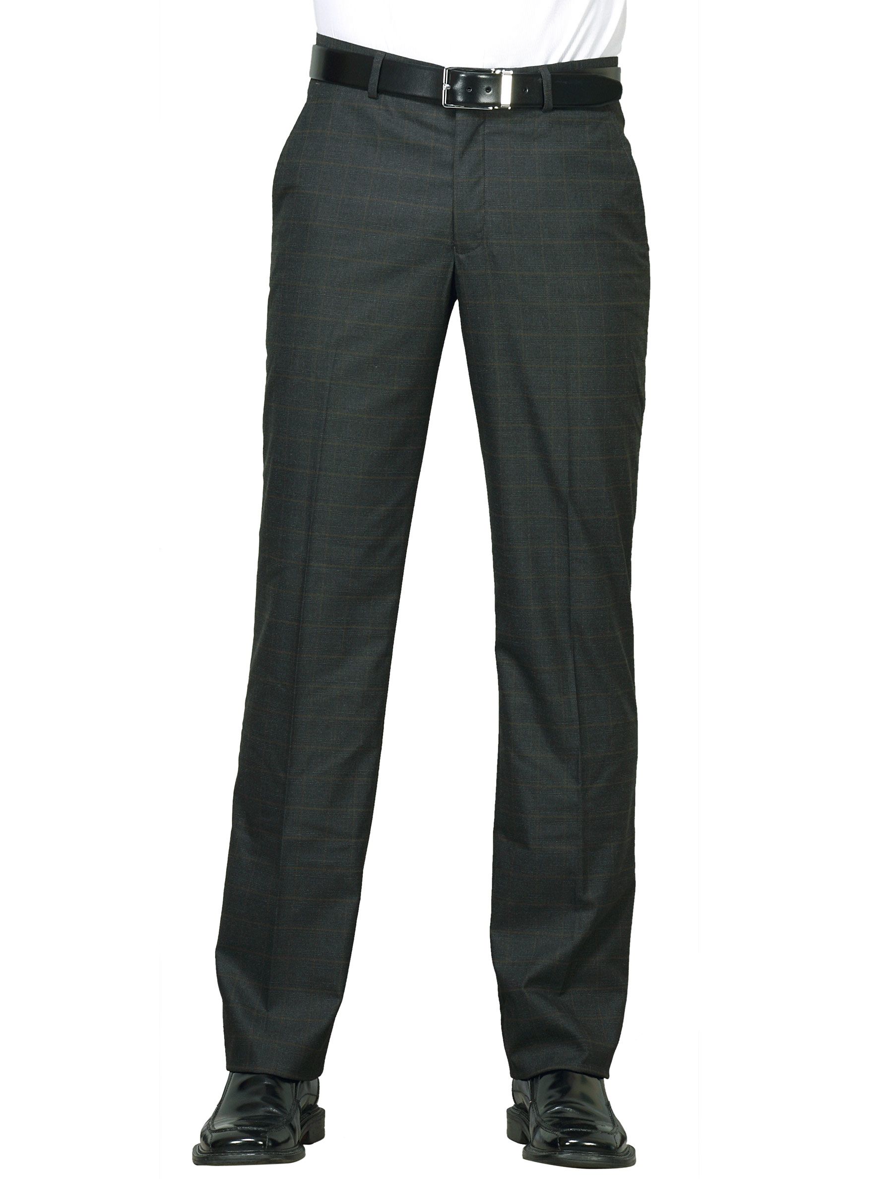 Indigo Nation Men PV stretch Brown Trousers