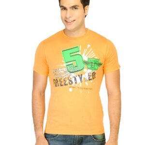 Probase Men Freestyler Yellow Tshirts
