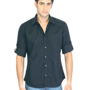 Scullers Men Black Shirt