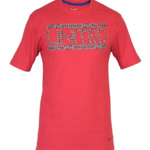 Nike Men Printed Red Tshirts