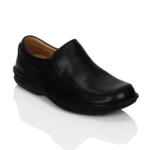 Clarks Men Black Leather Formal Shoes