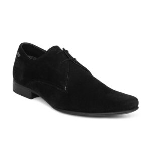 Red Tape Men Leather Black Shoes