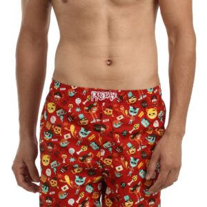 Probase Red Printed Boxers