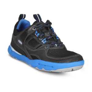 Rockport Men's Hydro Sail Black Grey Blue Shoe