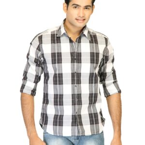 Belmonte Men Check Black Shirts