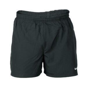 Nike Men Solid Navy Blue Shorts