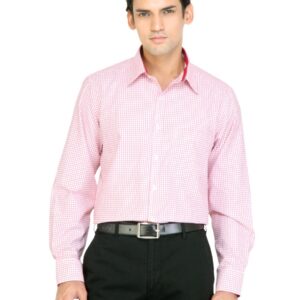 Indigo Nation Men Check White Shirts